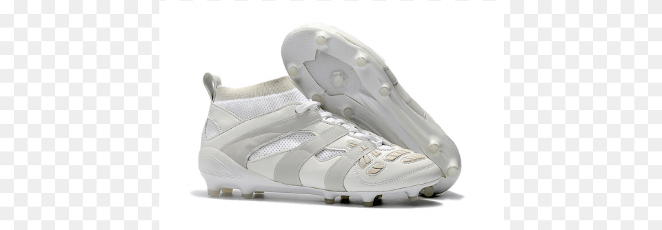 Ad Predator Accelerator David Beckham Fg Soccer Clerats White Adidas Predator Accelerator 2018, Clothing, Footwear, Shoe, Sneaker Free Png Download