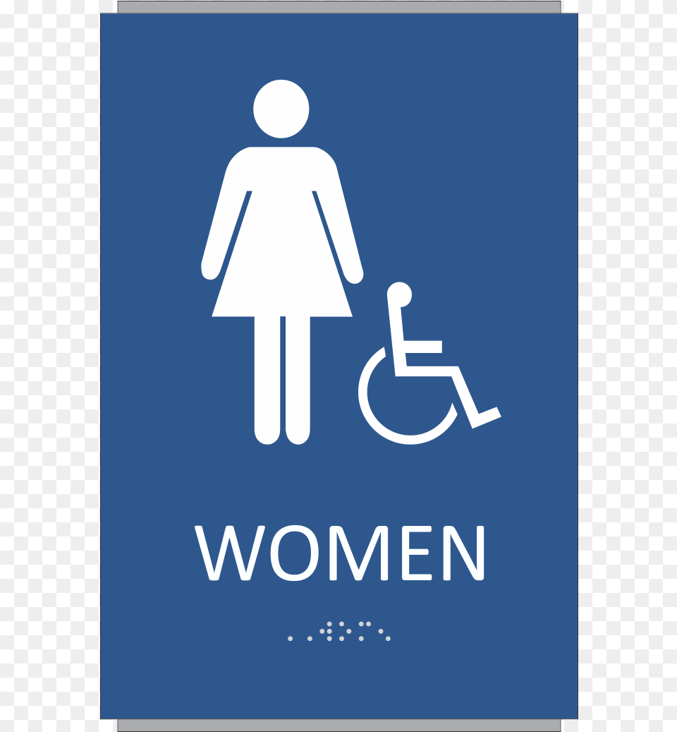 Ada Braille Women Restroom Sign Family Restroom, Symbol Free Png