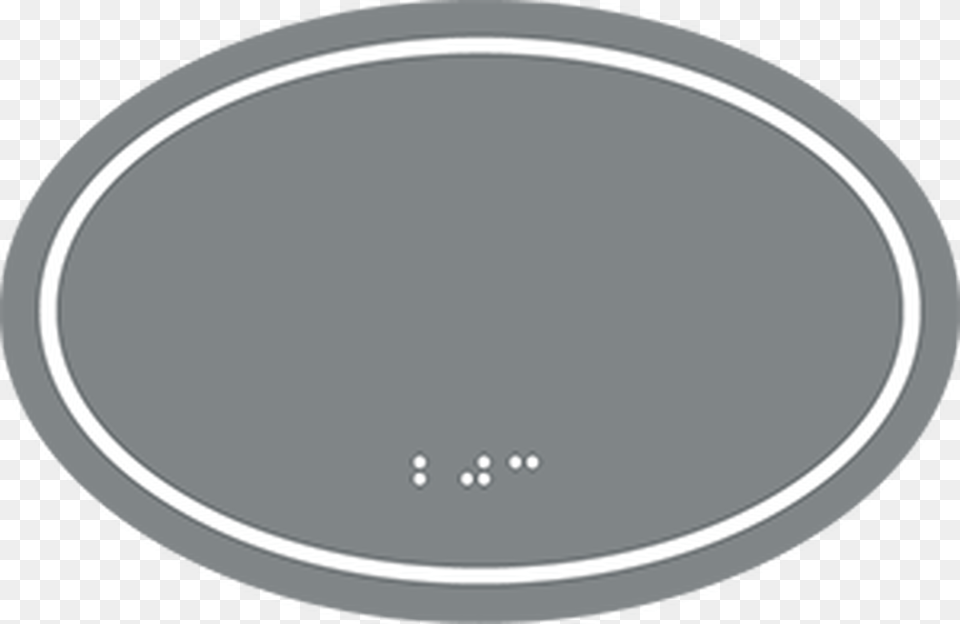 Ada Oval Room Number Sign With Border Circle Free Png
