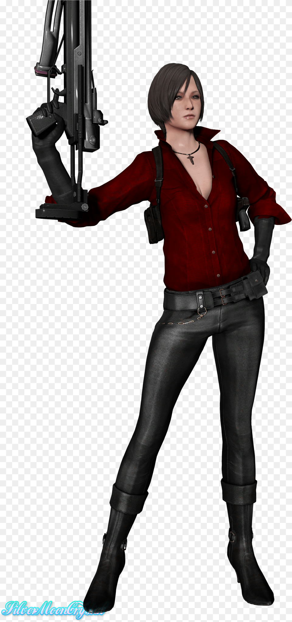Ada Wong Resident Evil 6, Long Sleeve, Weapon, Sleeve, Clothing Free Png Download
