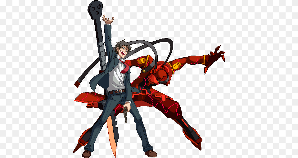 Adachi Persona 4 Magatsu Izanagi And Adachi, Publication, Book, Comics, Adult Free Png Download