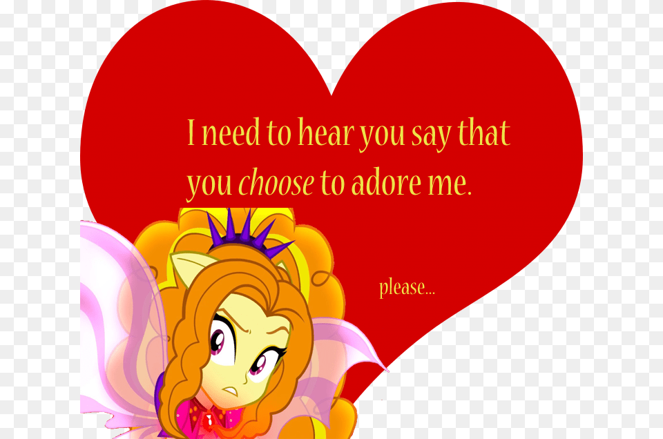 Adagio Dazzle Equestria Girls Fin Wings Heart Holiday Heart, Greeting Card, Mail, Envelope, Publication Png Image