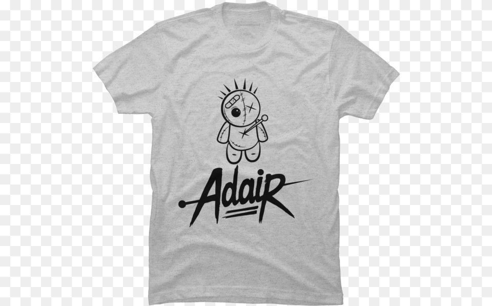Adair Voodoo Doll And Font Logo Arabic T Shirt, Clothing, T-shirt Png