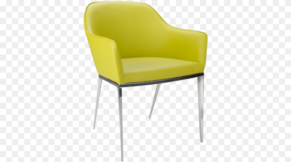 Adalee Dining Chair Lime Sunpan Modern Ikon Stanis Arm Chair Lime Green, Furniture, Armchair Png