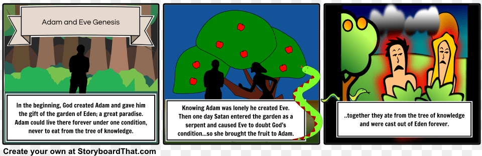 Adam And Eve Adam And Eve Slide, Book, Comics, Publication, Person Free Png