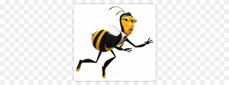 Adam Bee Movie Bee Movie Stickers Bee Movie, Animal, Wasp, Invertebrate, Insect Free Png
