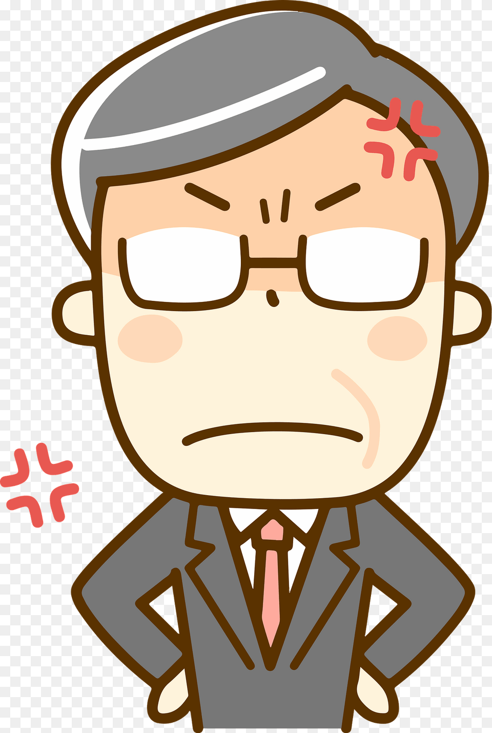 Adam Boss Businessman Is Angry Clipart, Book, Comics, Publication, Face Free Transparent Png