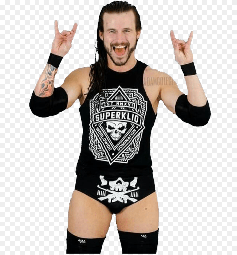 Adam Cole Image, Tattoo, Body Part, Skin, Person Free Transparent Png