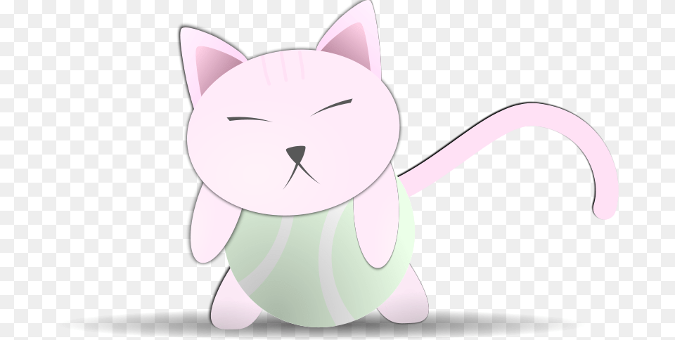 Adam Lowe Kitty On Tennis Ball, Animal, Cat, Mammal, Pet Free Transparent Png