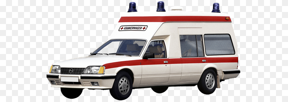 Adam Opel Ag Ambulance, Transportation, Van, Vehicle Png Image