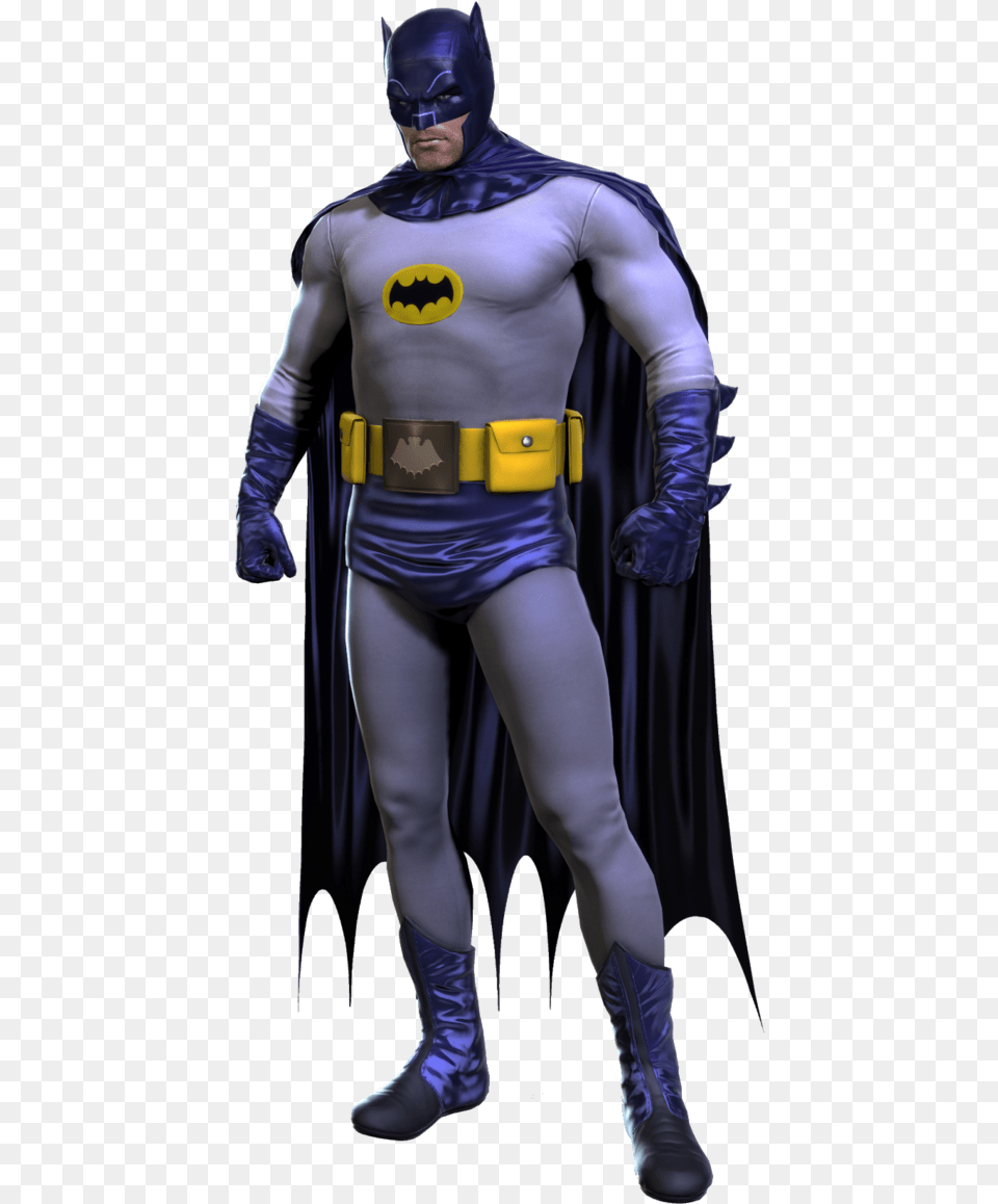 Adam West Render By Yukizm Batman Arkham Knight 1960 Skin, Adult, Clothing, Costume, Person Free Png