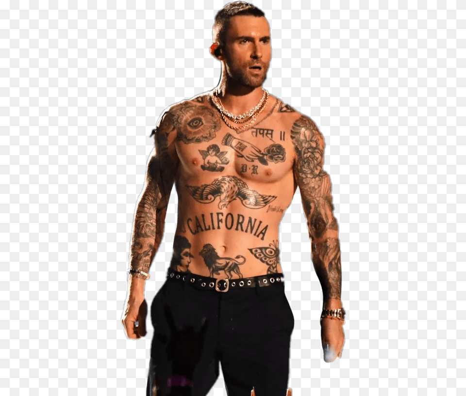 Adamlevine Adam Levine Tattoos, Person, Skin, Tattoo, Accessories Png