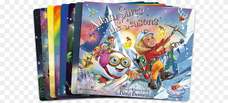 Adams 9 Book Deal Adam Saves The Seasons, Publication, Baby, Person Free Png
