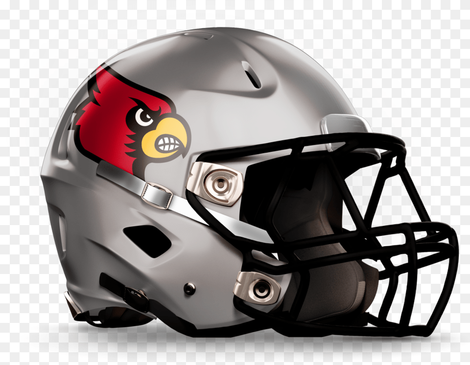 Adamsville Cardinals Football Helmet Football Helmet, Crash Helmet, American Football, Person, Playing American Football Free Transparent Png