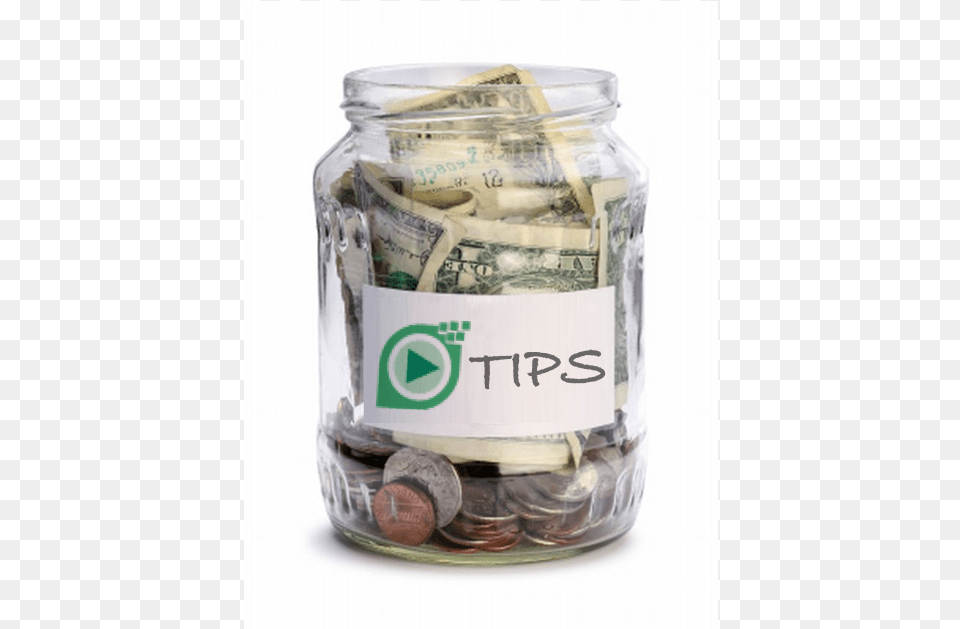 Add A Tip Jar To Your Blog Or Website Tip Jar, Money Free Png Download