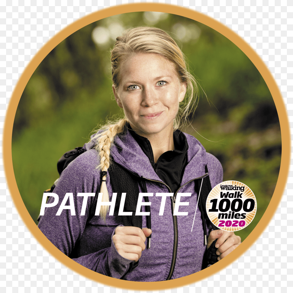 Add A Walk1000miles Frame To Your Facebook Profile Pic Girl, Person, Photography, Jacket, Head Png