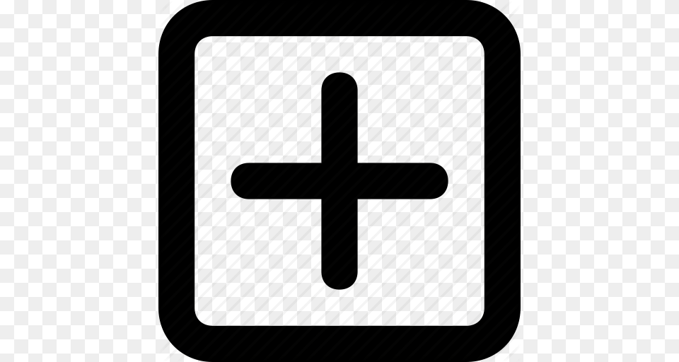 Add Addition Increase Math Symbol Plus Icon, Cross, Architecture, Building Free Png