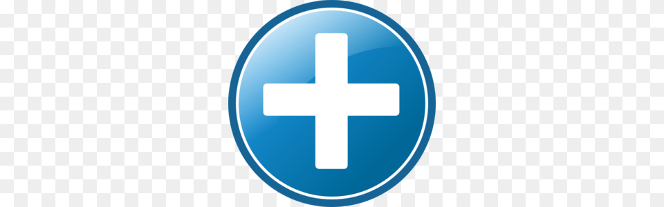 Add Button Clip Art, Cross, Symbol, Sign, First Aid Free Png Download
