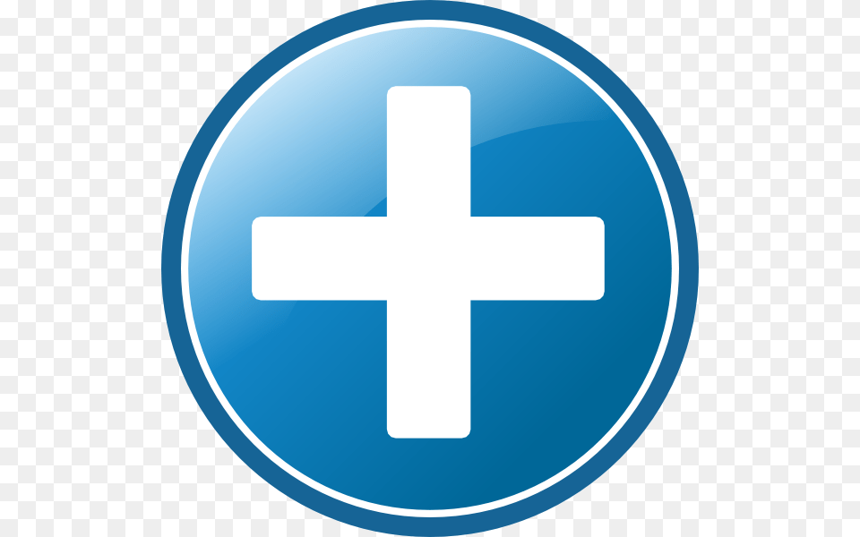 Add Button Svg Clip Arts Add Button Blue, Cross, Symbol, Sign, First Aid Png Image