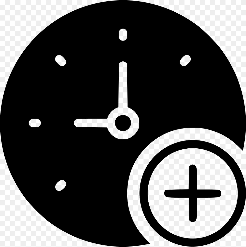 Add Clock Icon Clock Warning White, Analog Clock, Disk Free Transparent Png