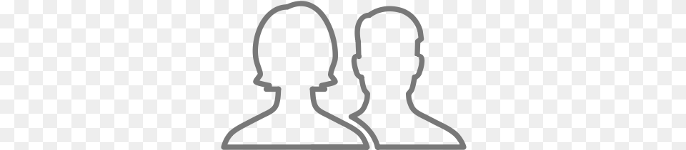 Add Friend Fb Notification Icon Facebook Friends White, Silhouette, Body Part, Face, Head Free Transparent Png