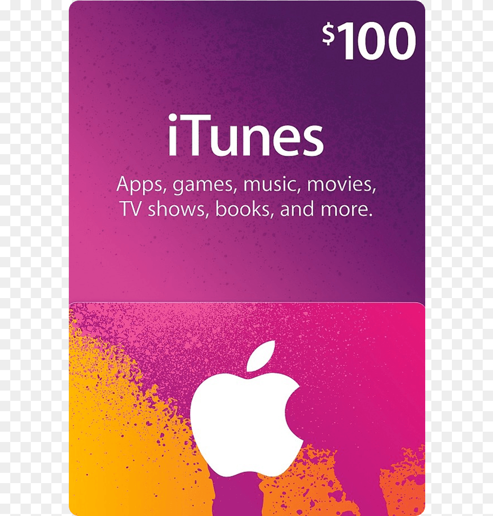Add Gift Card To Itunes Apple Itunes Gift Card, Advertisement, Poster, Purple, Book Png