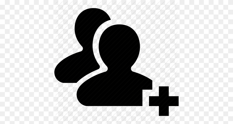 Add Group People Person User Icon, Electronics, Silhouette, Joystick Free Png