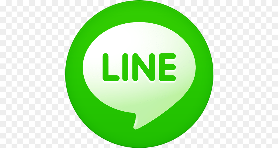 Add Line Friends Via Qr Code Line Round Icon, Logo, Green, Disk Png