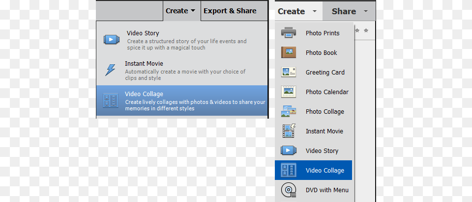 Add Media And Select A Template Collage, File, Text Free Transparent Png
