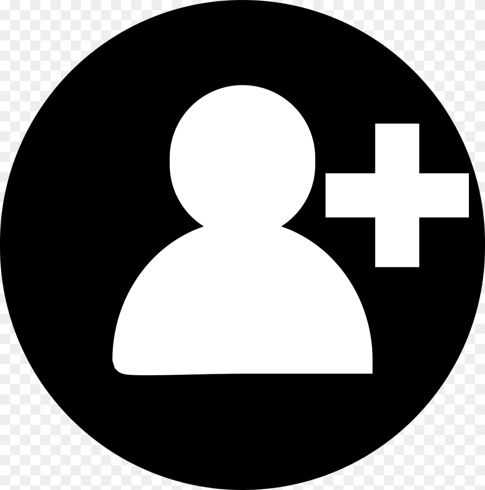 Add Person Icon, Cross, Symbol Free Png Download