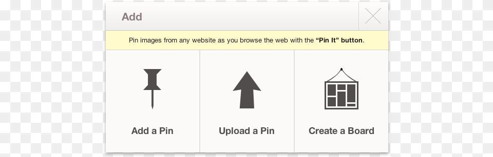 Add Pin Create Boards, Symbol Free Png Download
