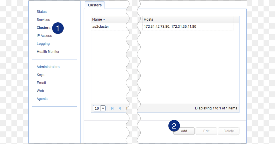 Add Sftp Cluster In Mft Gateway, Page, Text Png Image