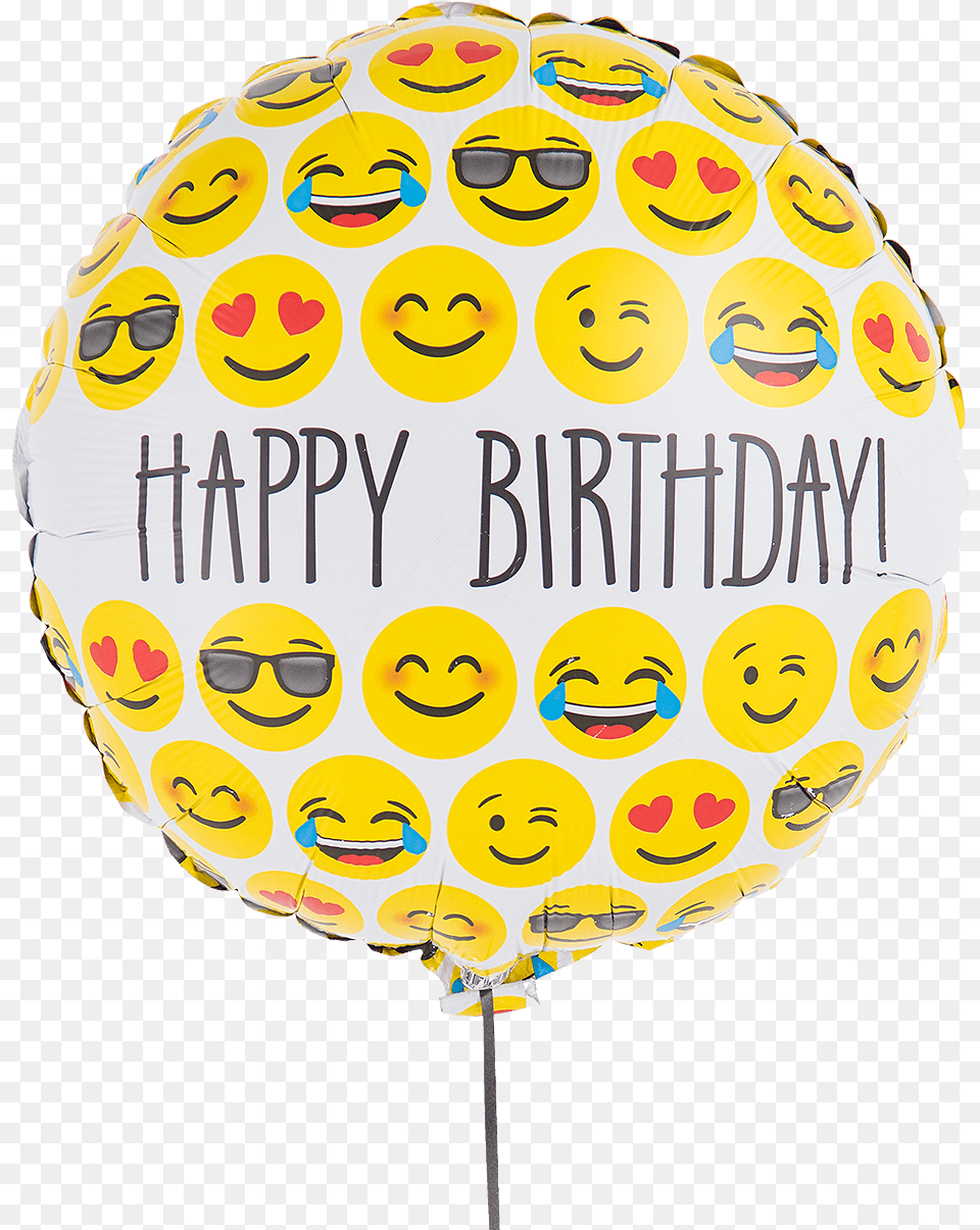 Add To Basket Birthday Emoji Pull String Pinata, Balloon Free Transparent Png