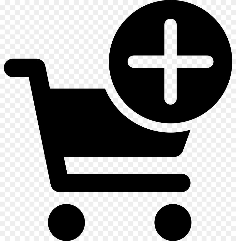 Add To Cart Icon, Stencil, Shopping Cart, Symbol Png