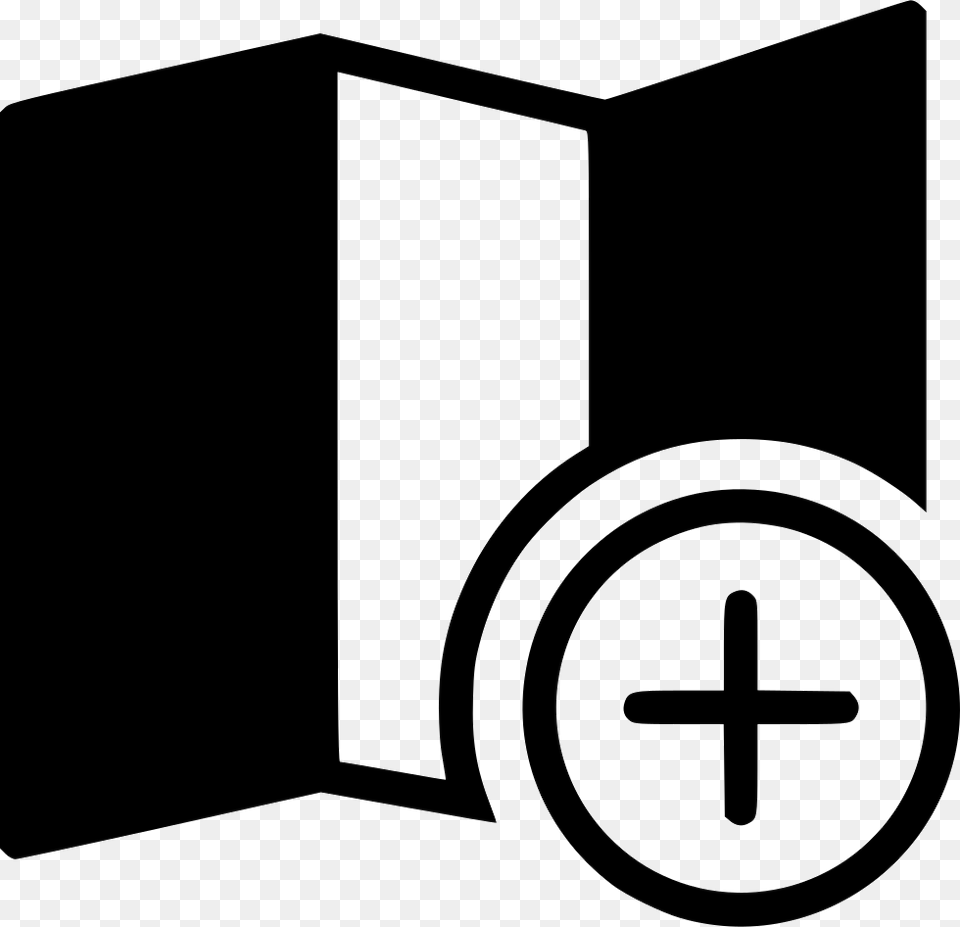 Add To Map Icon, Stencil, Cross, Symbol Free Transparent Png