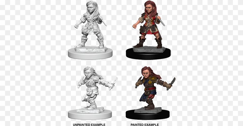 Add To Wish List Dampd Nolzur39s Marvelous Unpainted Minis Halfling, Figurine, Baby, Person Free Png