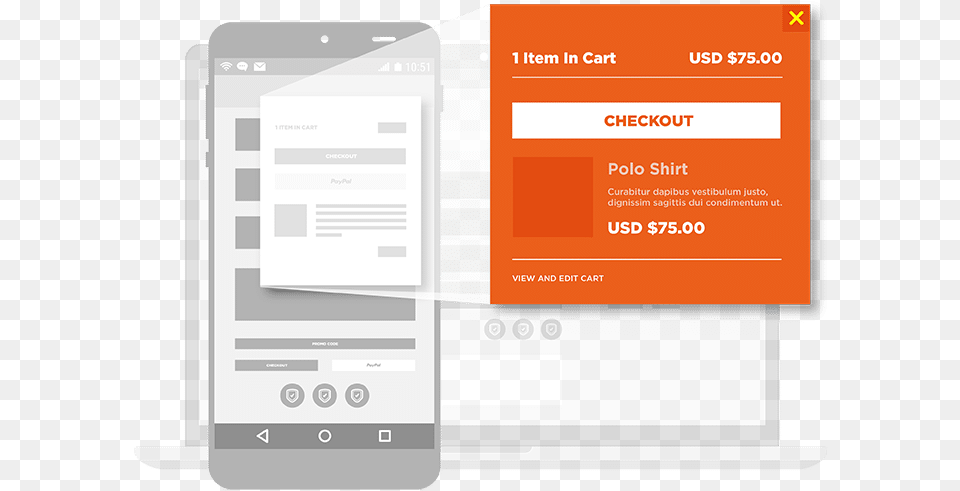 Add Tocartpopup Minicart Mobile Ecommerce Optimization Technology Applications, File, Page, Text, Computer Free Png