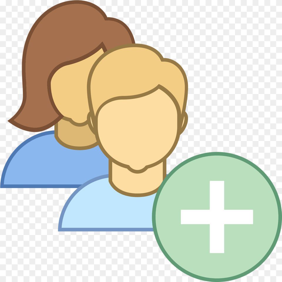 Add User Group Woman Man Icon Add User Group Icon Free Transparent Png