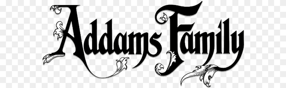 Addams Family Addams Family Movie Logo, Calligraphy, Handwriting, Text, Electronics Free Png