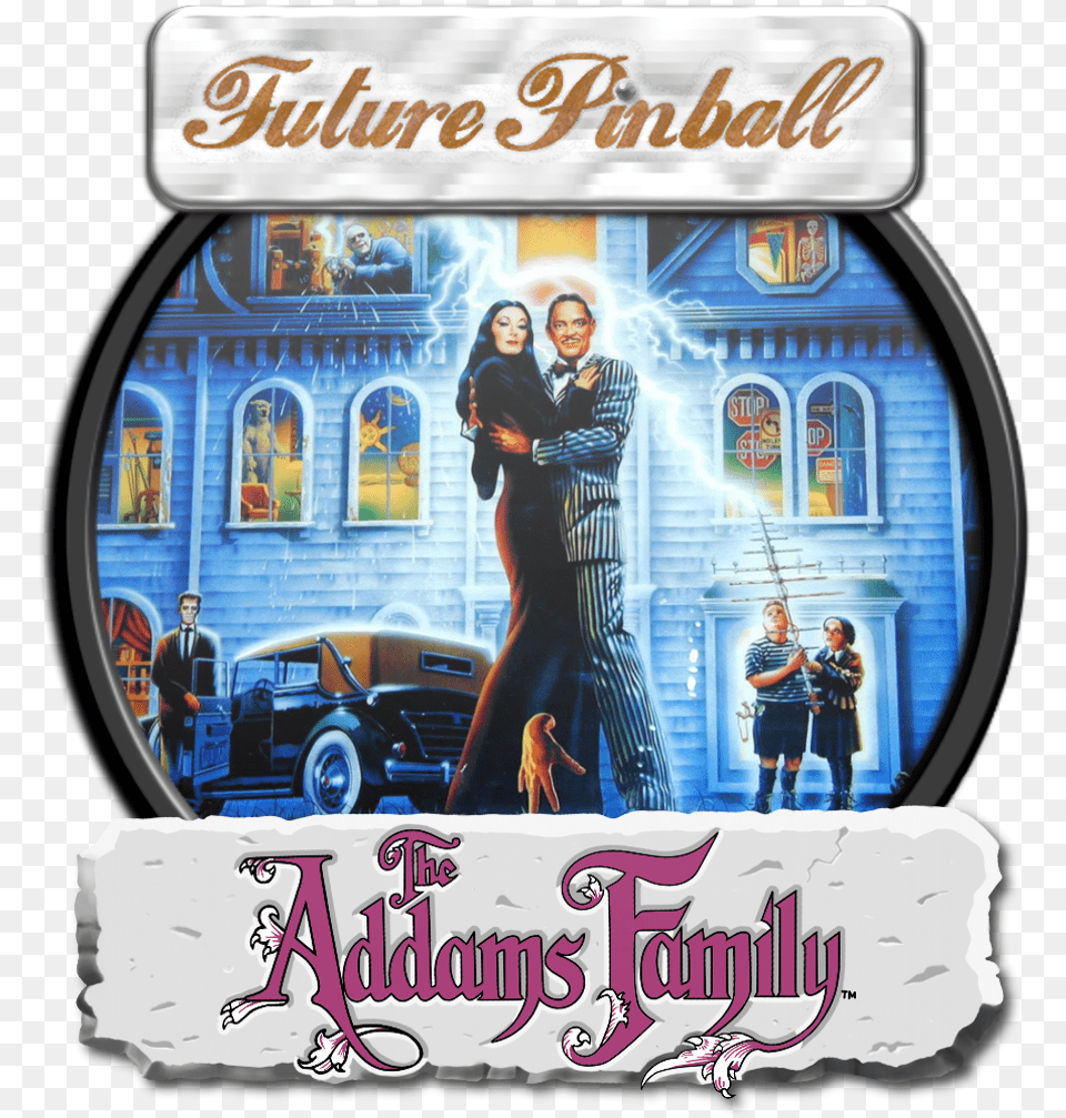Addams Family Pinball, Adult, Publication, Person, Woman Png