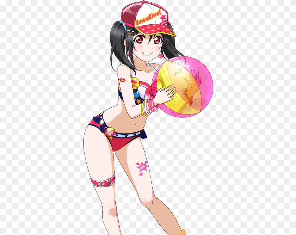 Added Clean Nico Ssr Transparents For Pool2 Nico And Love Live Nico Bikini, Book, Publication, Comics, Adult Png