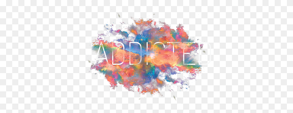 Addicted Colorful Smoke Particles Tank Top Dot, Accessories, Pattern, Astronomy, Bonfire Png