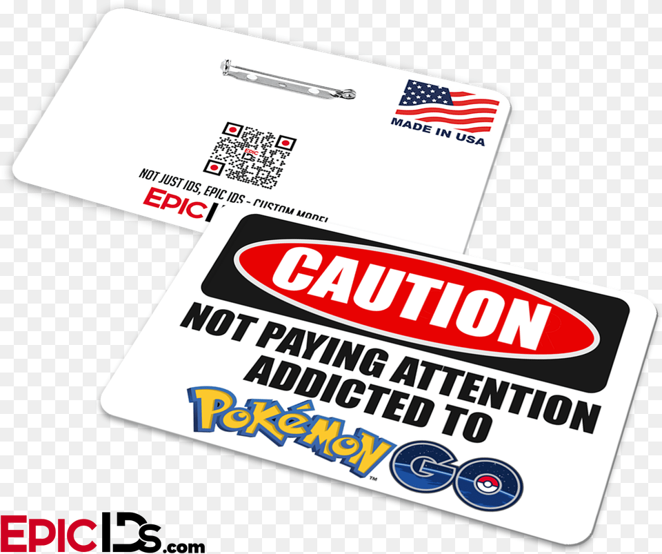 Addicted To Pokemon Go Wearable Badgeclass Parallel, Text, Qr Code Free Png Download
