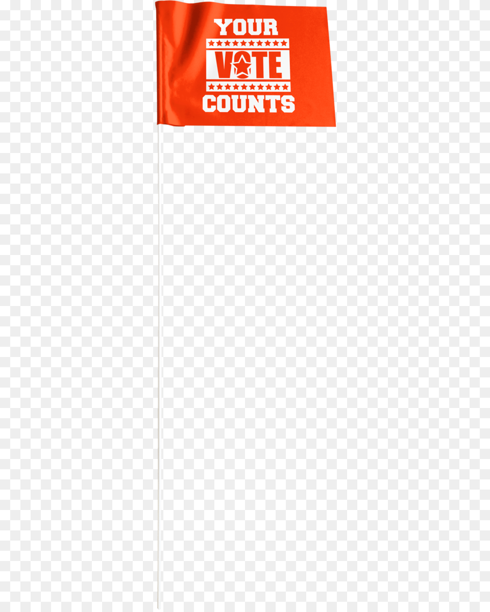 Additional Images 4x5 Plastic Flag W 18 Plastic Staff Rigid Marker Banner, Text Free Transparent Png