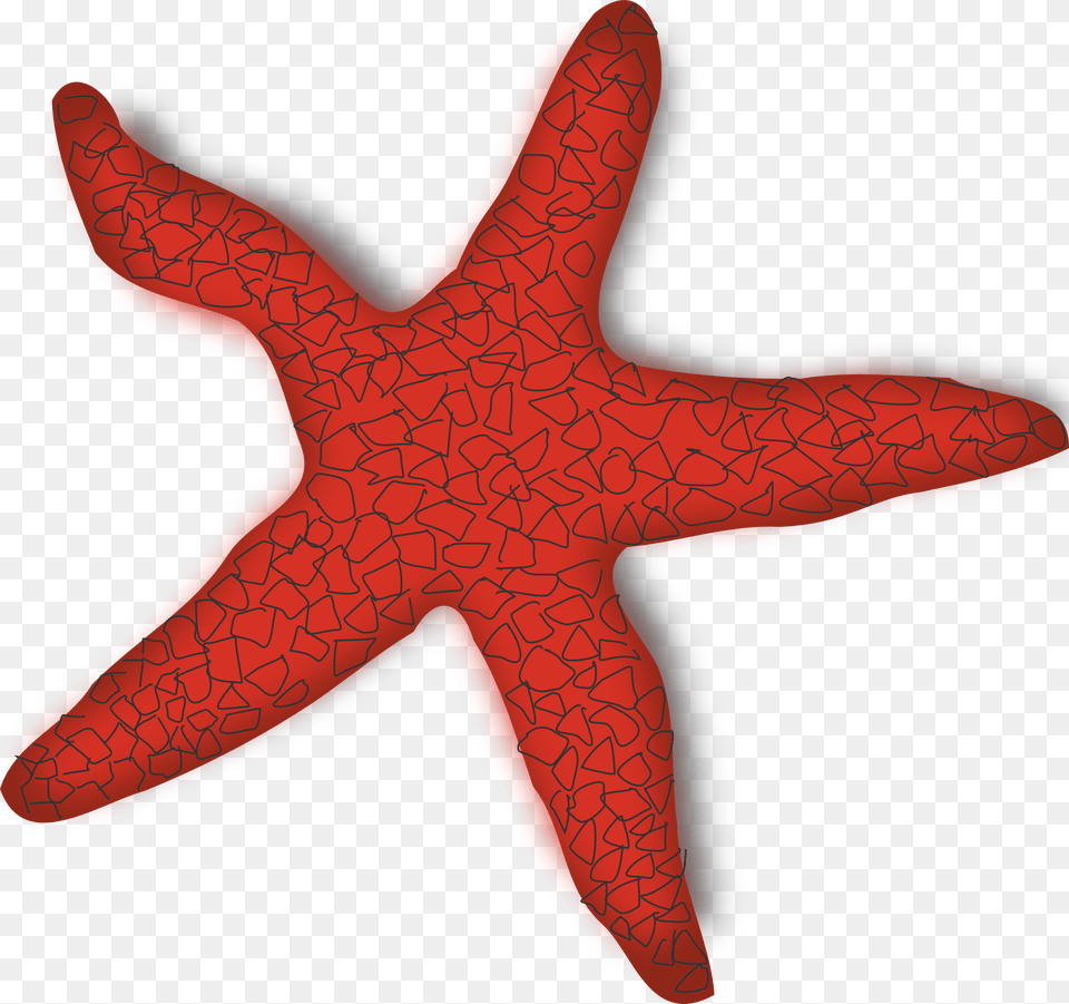 Addon Red Starfish Clip Art Vector Clip Art Starfish Clip Art, Animal, Sea Life, Appliance, Blow Dryer Png