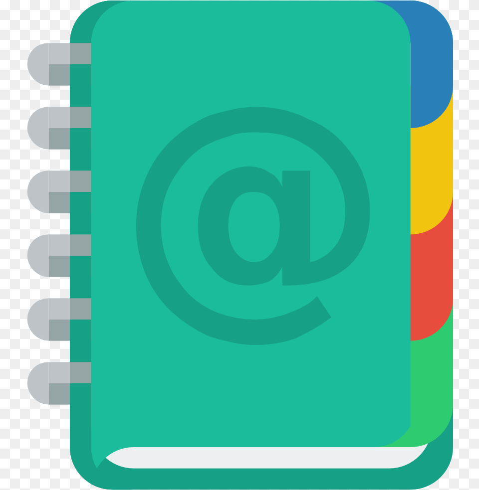 Address Book Icon Icon Address Book Icon, Diary, Spiral, Page, Text Free Png