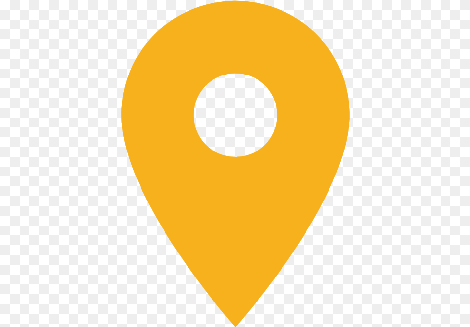 Address Location Pin Icon Orange, Guitar, Musical Instrument, Plectrum Free Png