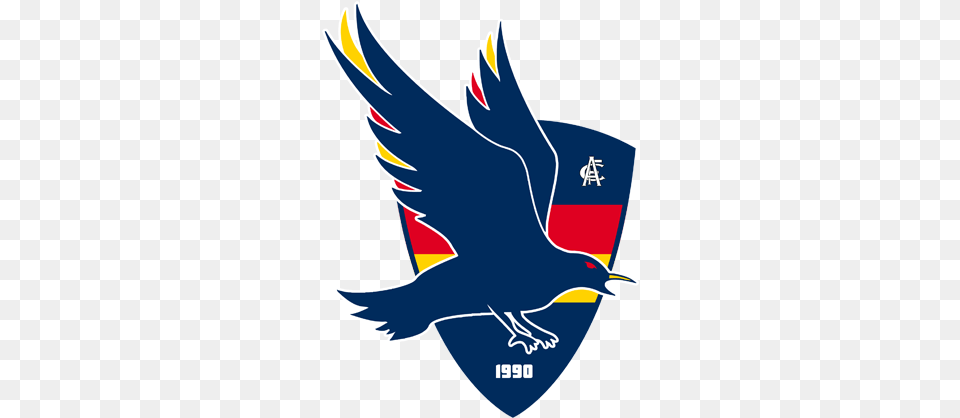 Adelaide Crows Logo 8 Image Emblem, Symbol, Animal, Fish, Sea Life Png