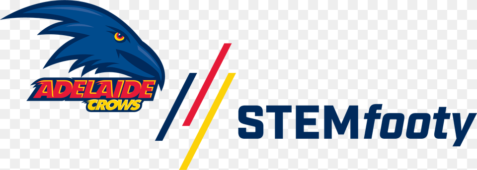 Adelaide Crows Stemfooty Logo Landscape Adelaide Crows, Animal, Fish, Sea Life, Shark Free Png