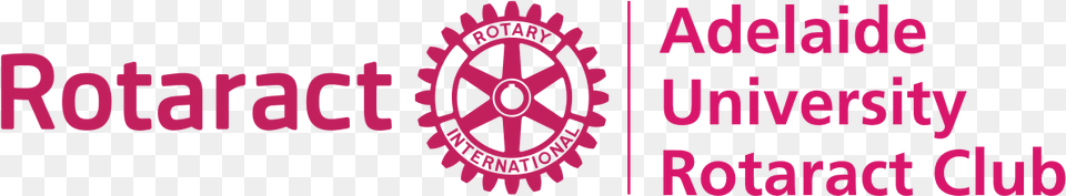 Adelaide University Rotaract Club Adelaide University Rotaract Club Logo, Emblem, Symbol, Purple, Machine Png Image